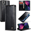 For iPhone 13 CaseMe Leather Wallet Phone Case