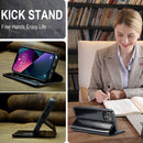 For iPhone 13 CaseMe Leather Wallet Phone Case