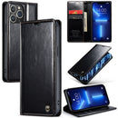 For iPhone 13 CaseMe Leather Wallet Phone Case