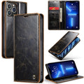 For iPhone 13 Pro CaseMe Leather Wallet Phone Case