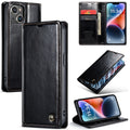 For iPhone 14 CaseMe Leather Wallet Phone Case