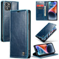 For iPhone 14 CaseMe Leather Wallet Phone Case