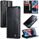 For iPhone 13 CaseMe Leather Wallet Phone Case