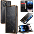 For iPhone 14 Pro CaseMe Leather Wallet Phone Case