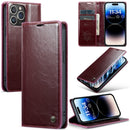For iPhone 13 CaseMe Leather Wallet Phone Case