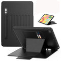 For iPad 10.2 9th 8th 7th gen PC Protective Leather Case with Card Slots & Pen Slot