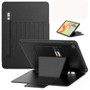 For iPad 9.7 5th 6th Air 2 PC Protective Leather Case with Card Slots & Pen Slot
