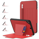 For iPad 9.7 5th 6th Air 2 PC Protective Leather Case with Card Slots & Pen Slot