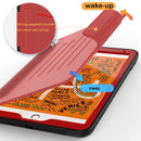 For iPad 9.7 5th 6th Air 2 PC Protective Leather Case with Card Slots & Pen Slot