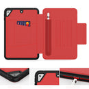 For iPad 9.7 5th 6th Air 2 PC Protective Leather Case with Card Slots & Pen Slot