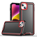 For iPhone 14 Armour Two-colour TPU + PC Phone Case