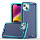 For iPhone 14 Armour Two-colour TPU + PC Phone Case