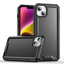 For iPhone 14 Plus Armour Two-colour TPU + PC Phone Case