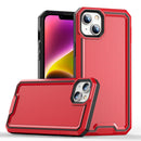For iPhone 14 Plus Armour Two-colour TPU + PC Phone Case