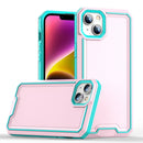 For iPhone 14 Plus Armour Two-colour TPU + PC Phone Case