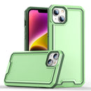 For iPhone 14 Plus Armour Two-colour TPU + PC Phone Case