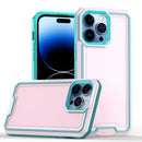 For iPhone 14 Armour Two-colour TPU + PC Phone Case
