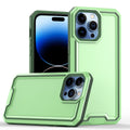 For iPhone 14 Pro Armour Two-colour TPU + PC Phone Case