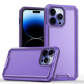 For iPhone 14 Pro Armour Two-colour TPU + PC Phone Case