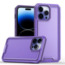 For iPhone 14 Plus Armour Two-colour TPU + PC Phone Case
