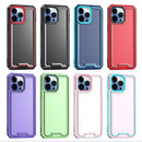 For iPhone 14 Plus Armour Two-colour TPU + PC Phone Case