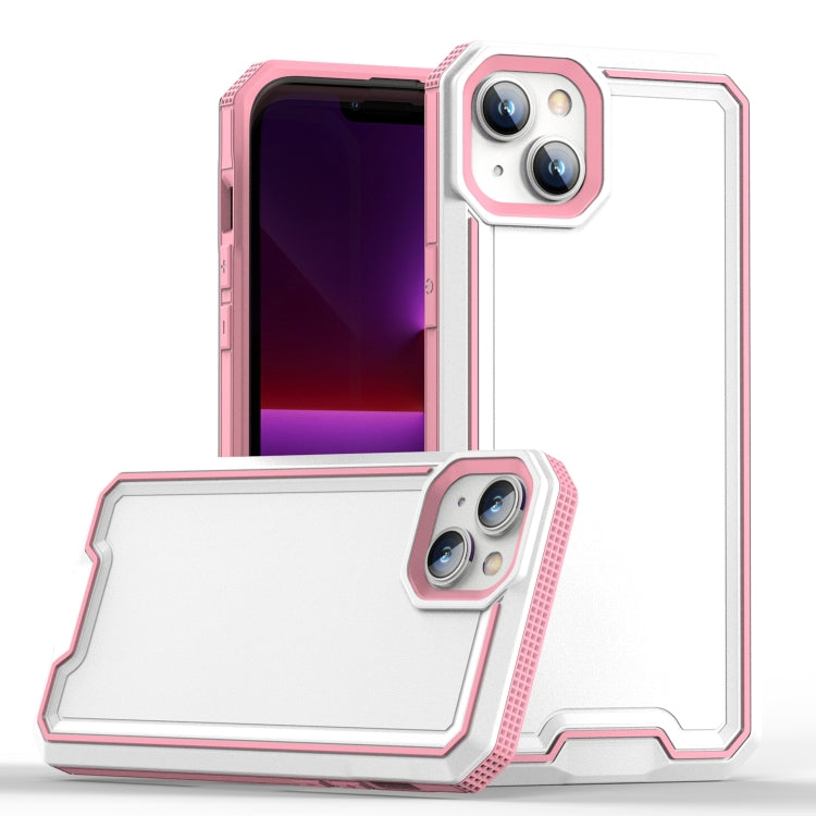 For iPhone 13 Pro Max Armour Two-colour TPU + PC Phone Case