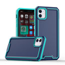 For iPhone 12 Pro Max Armour Two-colour TPU + PC Phone Case