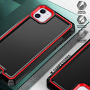 For iPhone 12 Pro Max Armour Two-colour TPU + PC Phone Case