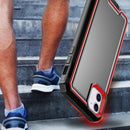 For iPhone 12 Pro Max Armour Two-colour TPU + PC Phone Case