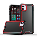 For iPhone 12 Pro Max Armour Two-colour TPU + PC Phone Case