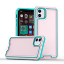 For iPhone 12 Pro Max Armour Two-colour TPU + PC Phone Case