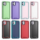 For iPhone 12 Pro Max Armour Two-colour TPU + PC Phone Case