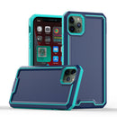 For iPhone 14 Armour Two-colour TPU + PC Phone Case