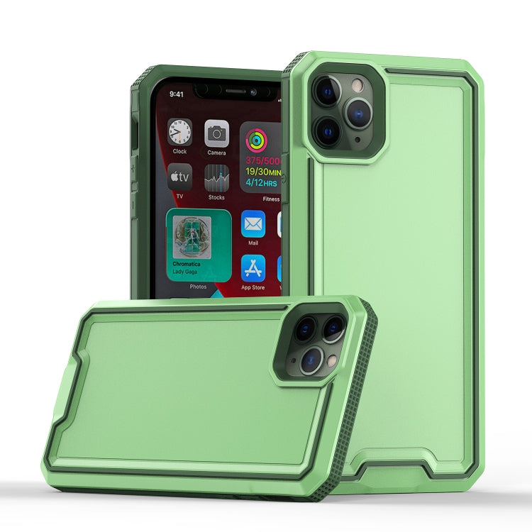 For iPhone 13 Pro Max Armour Two-colour TPU + PC Phone Case