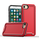 For iPhone 14 Plus Armour Two-colour TPU + PC Phone Case