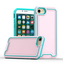 For iPhone 14 Plus Armour Two-colour TPU + PC Phone Case
