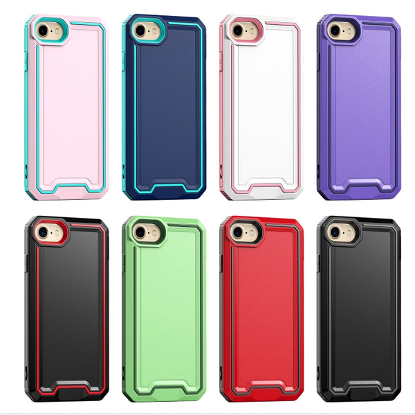 For iPhone 14 Plus Armour Two-colour TPU + PC Phone Case