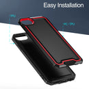 For iPhone 14 Plus Armour Two-colour TPU + PC Phone Case