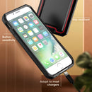 For iPhone 14 Plus Armour Two-colour TPU + PC Phone Case