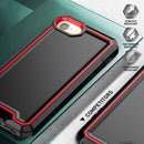 For iPhone 14 Plus Armour Two-colour TPU + PC Phone Case