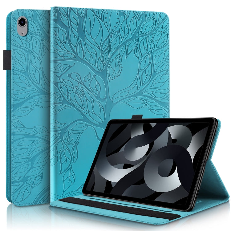 Life Tree Series Horizontal Flip Leather Case with stand For iPad 11th Gen 2025 (A16)