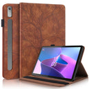 Life Tree Series Horizontal Flip Leather Case with stand For iPad 11th Gen 2025 (A16)