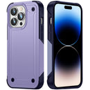 For iPhone 14 Plus 2 in 1 Soft TPU Hard PC Phone Case