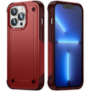 For iPhone 14 Plus 2 in 1 Soft TPU Hard PC Phone Case