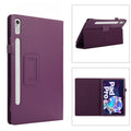 For Lenovo Tab P11 Pro Gen 2 Texture Leather Tablet Case with Holder