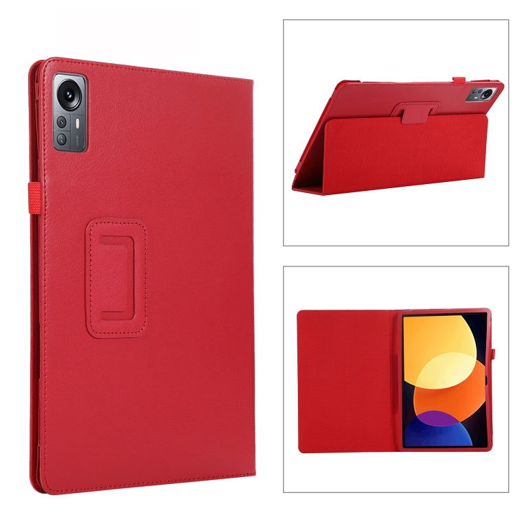 For Lenovo Tab P11 Pro Gen 2 Texture Leather Tablet Case with Holder