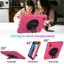 For iPad 11th Gen 2025 (A16)  Shockproof case with stand & carry Strap