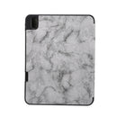 For iPad 11th Gen 2025 (A16)  Marble Texture Protective Tablet Case with Pen Slot