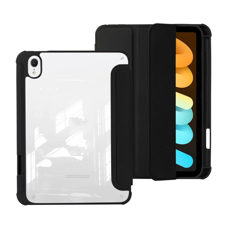 Acrylic 3-folding Leather Tablet Case, For iPad 11th Gen 2025 A16