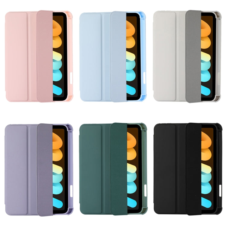 Acrylic 3-folding Leather Tablet Case, For iPad 11th Gen 2025 A16